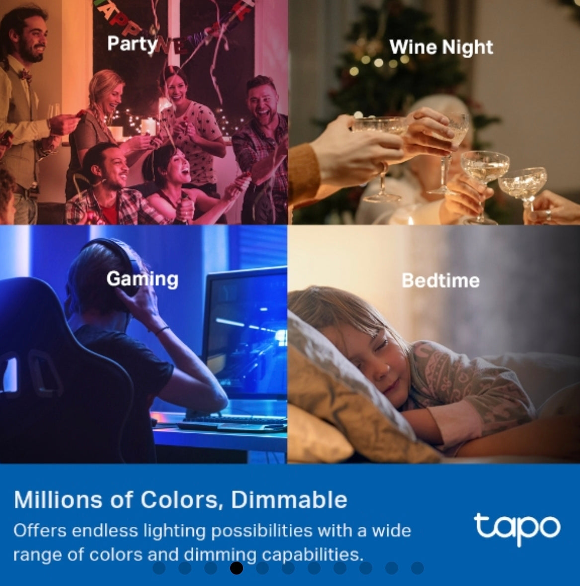 Smart Wi-Fi Light Buld Multicolour