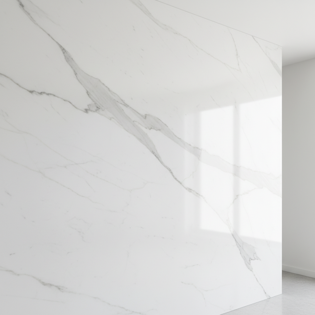 White Marble Wall
